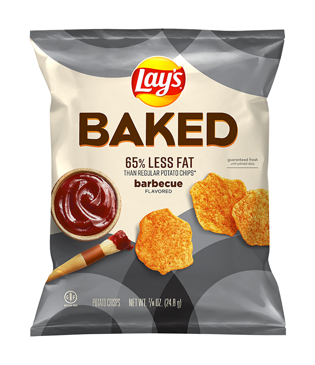 Baked Bbq Flavored Potato Crisps 875oz