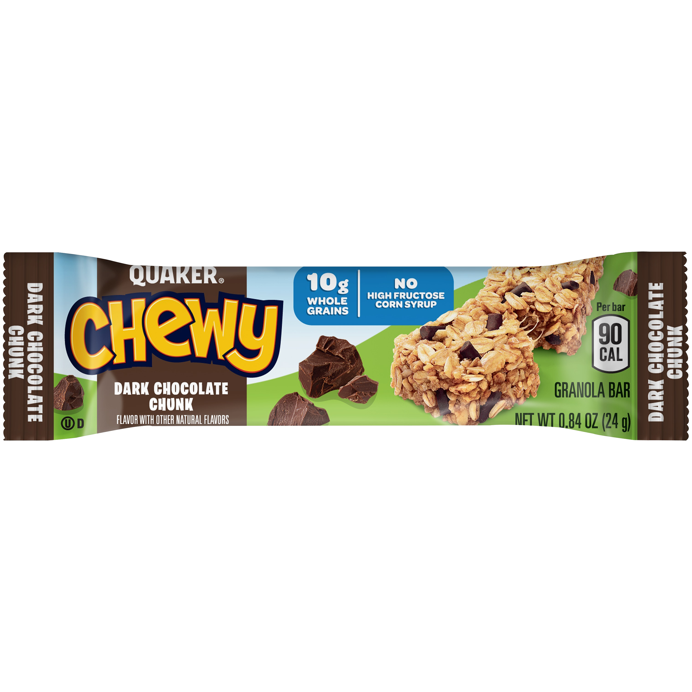 Quaker® Chewy Granola Bar Dark Chocolate Chunk - .84oz.
