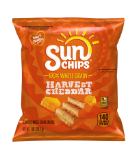 SunChips® Harvest Cheddar® Flavored Whole Grain Snacks - 1 oz.