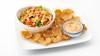 Cal-SABRA® Classic Hummus Nacho Salad Plate SABRA® Classic Hummus Nacho Salad Plate