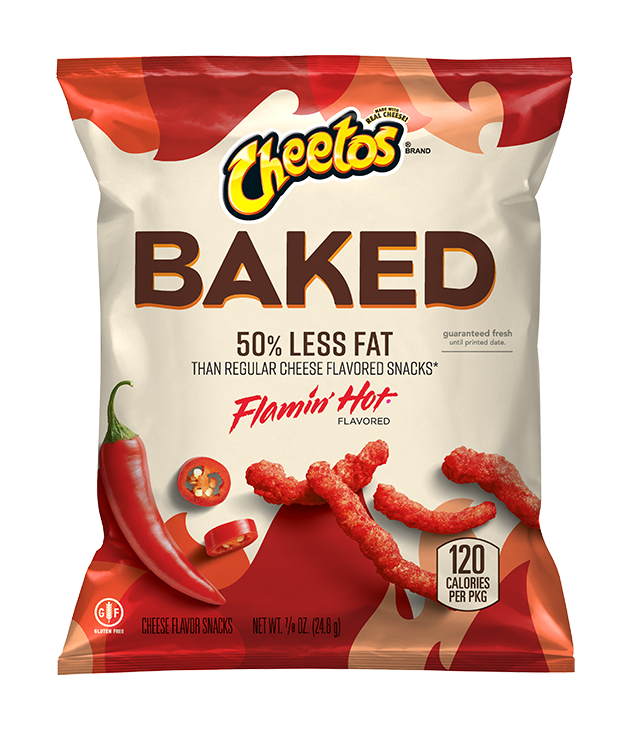CHEETOS® REDUCED FAT flaming hot PUFFS whole grain 72/0.7 oz