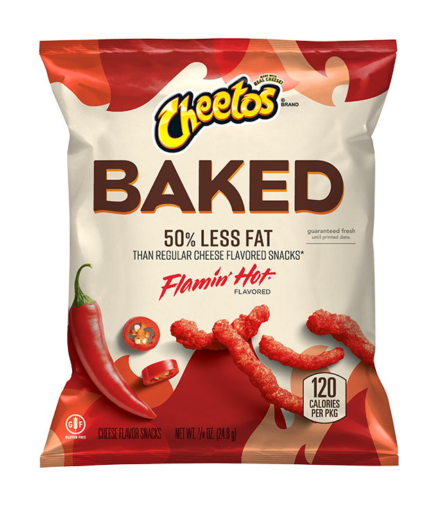 Cheetos® Baked Whole Grain Rich Flamin Hot® Cheese Flavored ...
