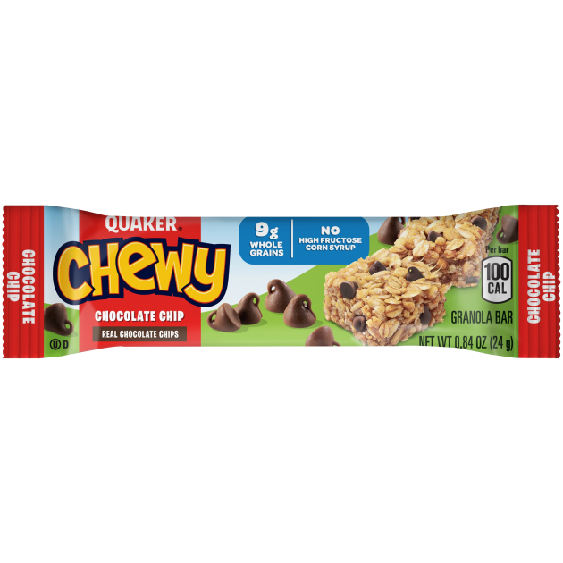 Quaker® Chewy Granola Bar Chocolate Chip - .84 oz.