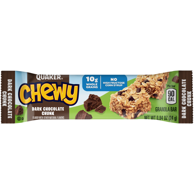 Quaker® Chewy Granola Bar Dark Chocolate Chunk - .84oz.