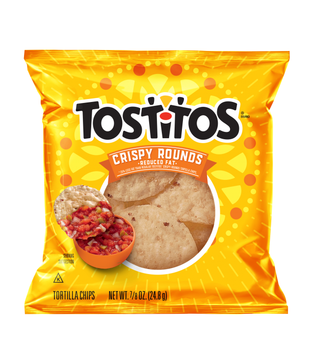 Tostitos® Reduced Fat Crispy Round Tortilla Chips .875oz.