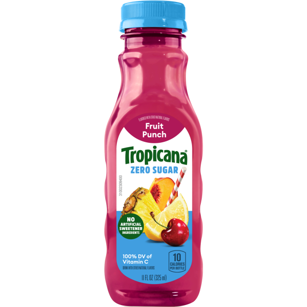 「高評価！」注目のレビュ -11 Punch Fruit Sugar Zero Tropicana® oz School PepsiCo | その他
