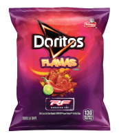 DORITOS® REDUCED FAT FLAMAS® FLAVORED TORTILLA CHIPS - 1OZ.