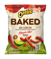 Cheetos® Baked Whole Grain Rich Flamin' Hot® Limon flavored Cheese Snacks