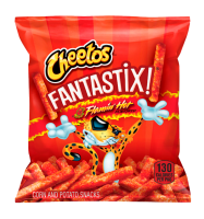 CHEETOS® FANTASTIX® FLAMIN HOT® CHEESE FLAVORED BAKED CORN & POTATO SNACKS - 1OZ.