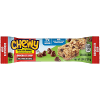 QUAKER® CHEWY GRANOLA BAR 25% LESS SUGAR CHOCOLATE CHIP