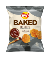 LAY'S® BAKED BBQ FLAVORED POTATO CRISPS 1.125OZ.