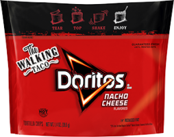 Walking Taco Doritos® Reduced Fat Nacho Cheese Flavored Tortilla Chips - 1.4oz.